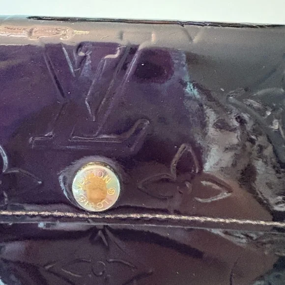 Louis Vuitton Elise Vernis‎ Monogram Wallet Amarante - Picture 6 of 14